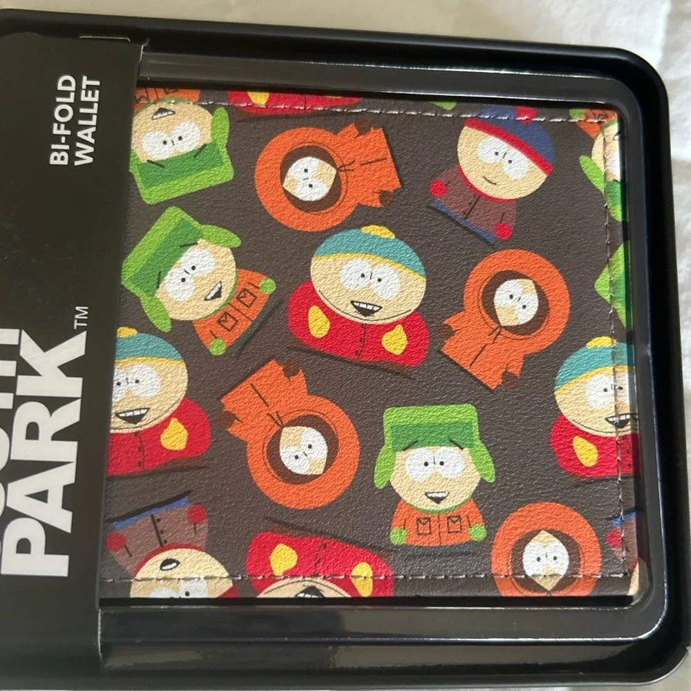 NEW IN BOX Vegan Bi-Fold Wallet - Comedy Central South Park